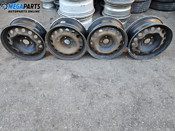 Steel wheels for Citroen C5 II Hatchback (08.2004 - 01.2008) 16 inches, width 6.5  J (The price is for the set)