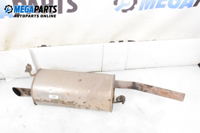 Rear muffler for Ford Fiesta V Hatchback (11.2001 - 03.2010) 1.4 TDCi, 68 hp