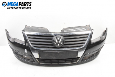 Front bumper for Volkswagen Passat V Variant B6 (08.2005 - 11.2011), station wagon, position: front