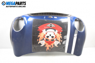 Motorhaube for Mini Hatchback I (R50, R53) (06.2001 - 09.2006), 3 türen, hecktür, position: vorderseite