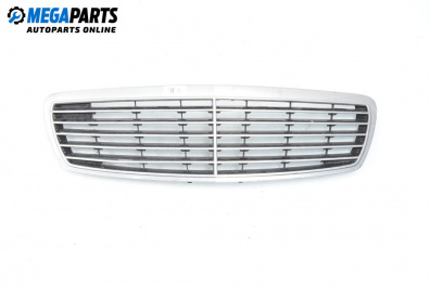 Gitter for Mercedes-Benz E-Class Sedan (W211) (03.2002 - 03.2009), sedan, position: vorderseite