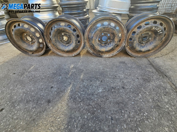 Steel wheels for Audi A4 Avant B5 (11.1994 - 09.2001) 16 inches, width 7 J (The price is for the set)