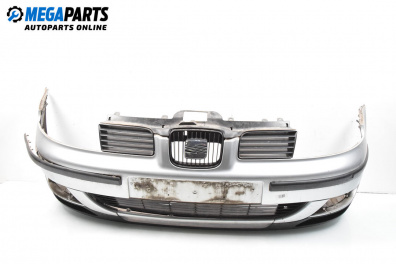 Front bumper for Seat Leon Hatchback I (11.1999 - 06.2006), hatchback, position: front