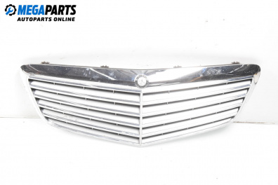 Grill for Mercedes-Benz E-Class Sedan (W211) (03.2002 - 03.2009), sedan, position: front