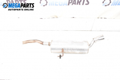Rear muffler for Peugeot 206 CC Cabrio (09.2000 - 12.2008) 1.6 16V, 109 hp
