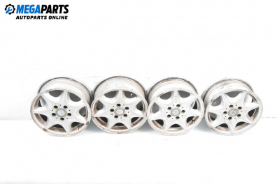 Alufelgen for Mercedes-Benz C-Class Estate (S203) (03.2001 - 08.2007) 15 inches, width 6 J (Preis pro set angegeben)