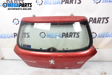 Heckklappe for Peugeot 307 Hatchback (08.2000 - 12.2012), 5 türen, hecktür, position: rückseite
