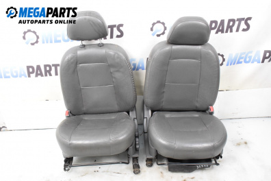 Scaune din piele for Hyundai Santa Fe I SUV (11.2000 - 03.2006), 5 uși