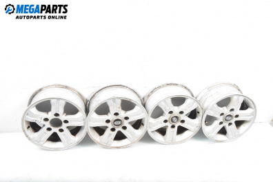 Alufelgen for Kia Sorento I SUV (08.2002 - 12.2009) 16 inches, width 7 J (Preis pro set angegeben)