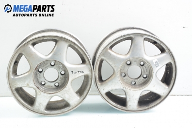 Alloy wheels for Opel Sintra (1996-1999) 15 inches, width 6 (The price is for two pieces)