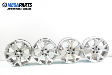 Alloy wheels for Citroen C5 (2008- ) 17 inches, width 7 (The price is for the set)