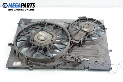 Cooling fans for Volkswagen Touareg 5.0 TDI, 313 hp automatic, 2003