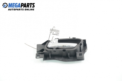 Inner handle for Peugeot 407 2.7 HDi, 204 hp, sedan automatic, 2007, position: rear - left