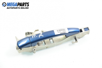 Mâner exterior for Peugeot 407 2.7 HDi, 204 hp, sedan automatic, 2007, position: dreaptă - fața