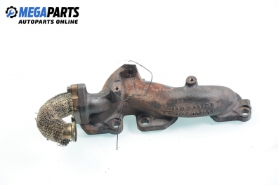 Exhaust manifold for Peugeot 407 2.7 HDi, 204 hp, sedan automatic, 2007