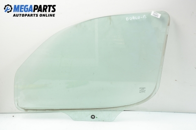 Window for Fiat Doblo 1.9 JTD, 105 hp, truck, 2007, position: front - left