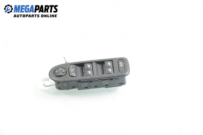 Window and mirror adjustment switch for Peugeot 308 (T7) 1.6 16V, 120 hp, hatchback, 5 doors, 2009