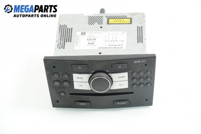 CD player for Opel Astra H 1.8, 140 hp, hatchback, 5 doors automatic, 2007 № 13255555