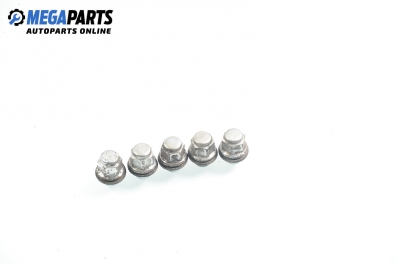 Nuts (5 pcs) for Toyota RAV4 (XA20) 2.0 VVTi 4WD, 150 hp, 5 doors, 2003