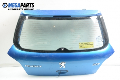 Capac spate for Peugeot 307 1.6 16V, 109 hp, hatchback, 5 uși, 2007
