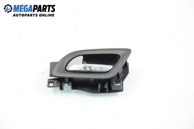 Inner handle for Peugeot 308 (T7) 1.6 HDi, 109 hp, hatchback, 5 doors, 2009, position: rear - left