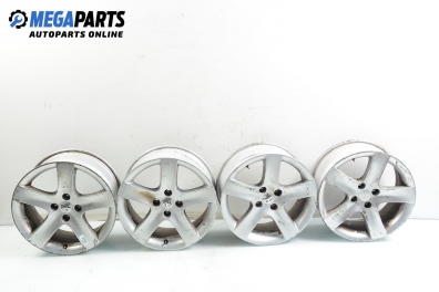 Alloy wheels for Peugeot 308 (T7) (2007-2013) 17 inches, width 7.5 (The price is for the set)