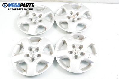 Hubcaps for Opel Meriva A 1.4 16V, 90 hp, 2005 15
