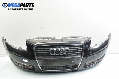 Front bumper for Audi A3 (8P) 1.9 TDI, 105 hp, 2008, position: front
