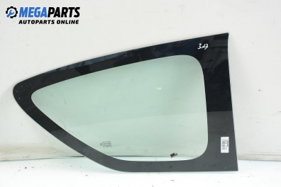 Vent window for Peugeot 107 1.0, 68 hp, 3 doors, 2006, position: rear - right