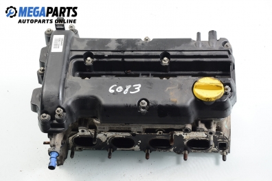 Cylinder head no camshaft included for Opel Corsa D 1.2, 80 hp, 3 doors, 2009 № 33 557 429