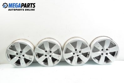 Alloy wheels for Nissan Note (2005-2012) 16 inches, width 6 (The price is for the set)