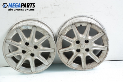 Alloy wheels for Renault Megane I (1995-2002) 15 inches, width 6 (The price is for two pieces)