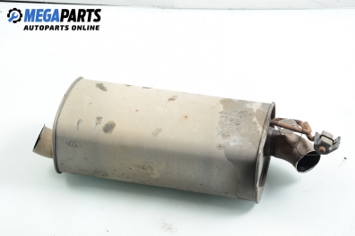 Rear muffler for Ford C-Max 2.0 TDCi, 136 hp, 2004