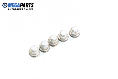 Muttern (5 stücke) for Mitsubishi Carisma 1.8 16V GDI, 125 hp, hecktür automatic, 2000