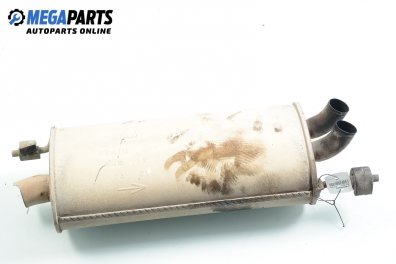 Rear muffler for Volkswagen Polo (6N/6N2) 1.9 SDI, 64 hp, hatchback, 2001