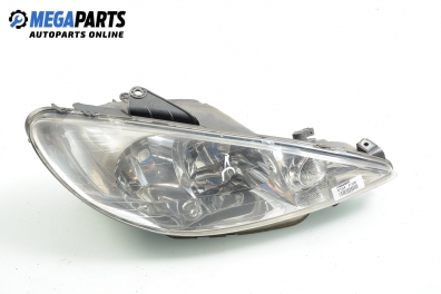 Headlight for Peugeot 206 2.0 HDi, 90 hp, station wagon, 2003, position: right