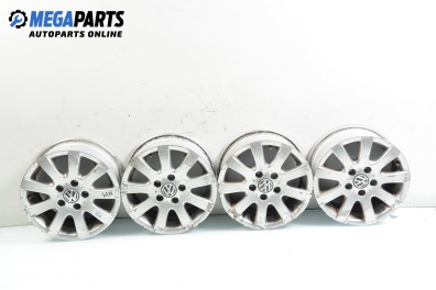 Alloy wheels for Volkswagen Golf V (2003-2008) 15 inches, width 6.5 (The price is for the set)