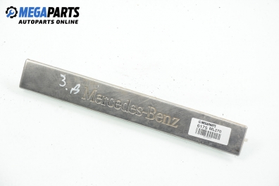 Door sill scuff for Mercedes-Benz M-Class W163 2.7 CDI, 163 hp automatic, 2000, position: rear - right