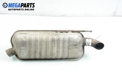 Rear muffler for Mercedes-Benz S-Class W220 3.2 CDI, 197 hp automatic, 2002