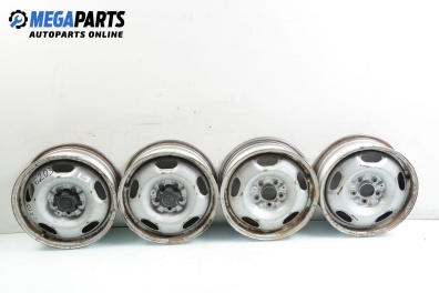 Steel wheels for Mitsubishi Pajero Pinin (1998-2006) 16 inches, width 6 (The price is for the set)