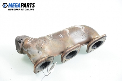 Exhaust manifold for Mercedes-Benz S-Class W220 3.5, 245 hp automatic, 2000, position: left