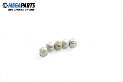 Muttern (5 stücke) for Kia Sportage I (JA) 2.0 TD 4WD, 83 hp, 5 türen, 1997