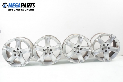 Alloy wheels for Peugeot 407 (2004-2010) 17 inches, width 7 (The price is for the set)