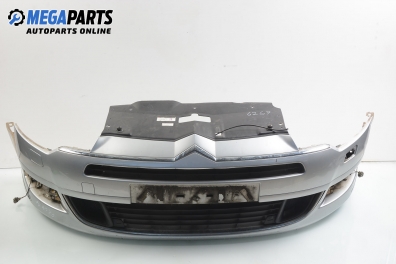 Front bumper for Citroen C5 1.6 HDi, 109 hp, station wagon, 2010, position: front