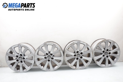 Alloy wheels for Citroen C5 (2008- ) 16 inches, width 7 (The price is for the set)