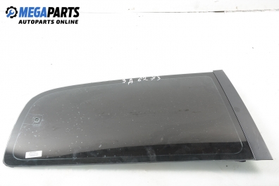Vent window for Nissan Sunny (B13, N14) 2.0 D, 75 hp, hatchback, 3 doors, 1992, position: rear - right