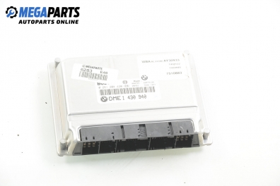 ECU for BMW 3 (E46) 1.8, 118 hp, sedan, 1999 № Bosch 0 261 204 420 / DME 1 430 940