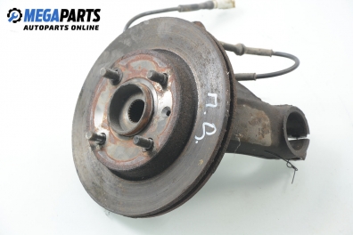 Knuckle hub for Ford Escort 1.6 16V, 90 hp, station wagon, 1996, position: front - right