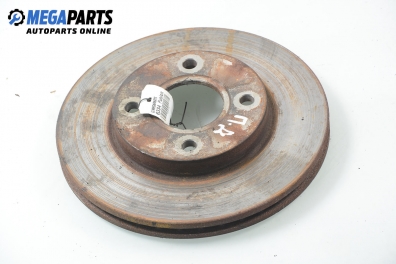 Brake disc for Ford Fusion 1.6, 100 hp, 2004, position: front