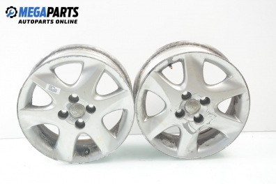 Alloy wheels for Toyota Corolla Verso (2001-2006) 15 inches, width 6 (The price is for two pieces)